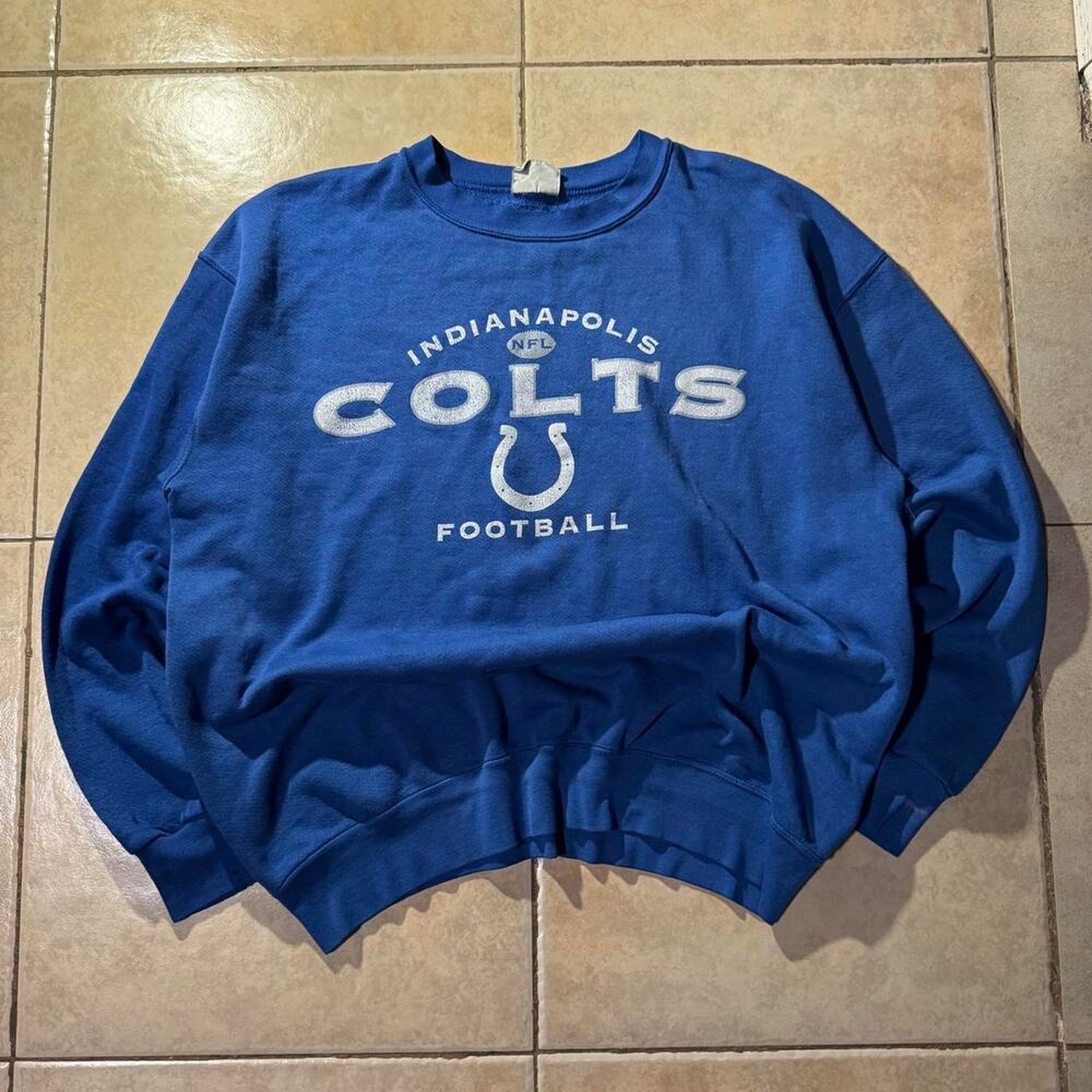 Vintage 90s nfl indianapolis colts crewneck Size L in Mens